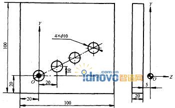 沿直線鉆等距孔
