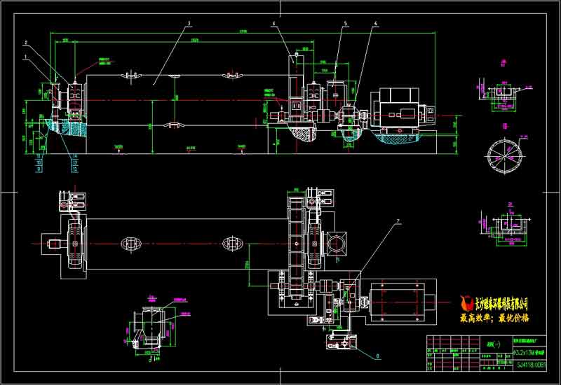 φ3.2×13m高細球磨機詳圖(三張)a